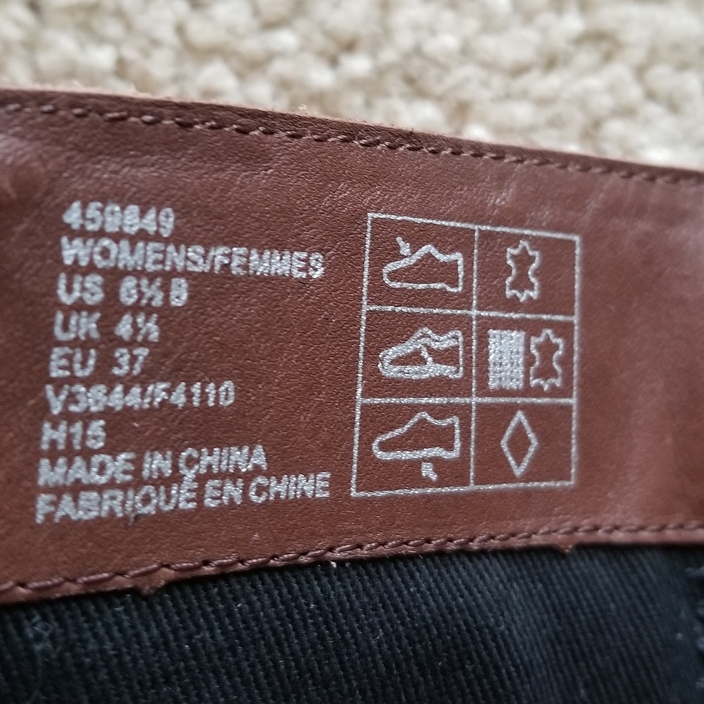 Lands' End Classic Blakeley Two-Tone Leather Equestrian Riding Boots 6.5 - Picture 4 of 5